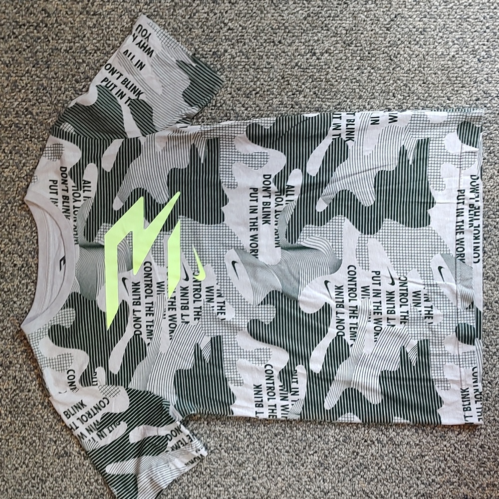 Nike Boy's Camp Camo T-shirt